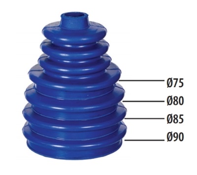 MANZETNA ZGLOB UNIVERZALNA SILIKONSKA 03051