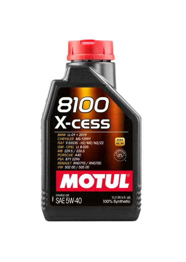 MOTUL 5W40 8100 X-CESS 1/1 102784