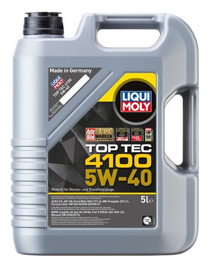 LIQUI MOLY 5W40 5/1 TOP TEC 4100 9511