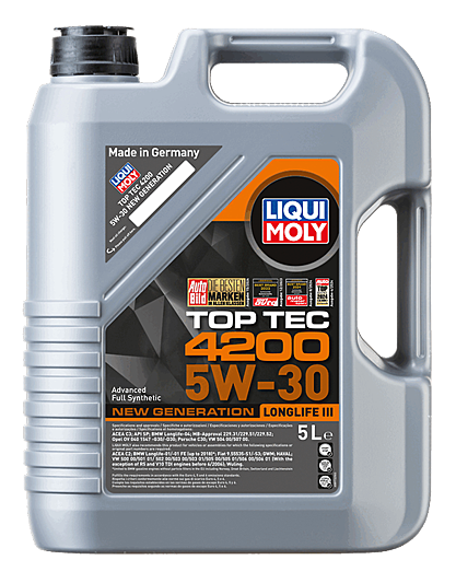 LIQUI MOLY 5W30 4/1 TOP TEC 4200 3715