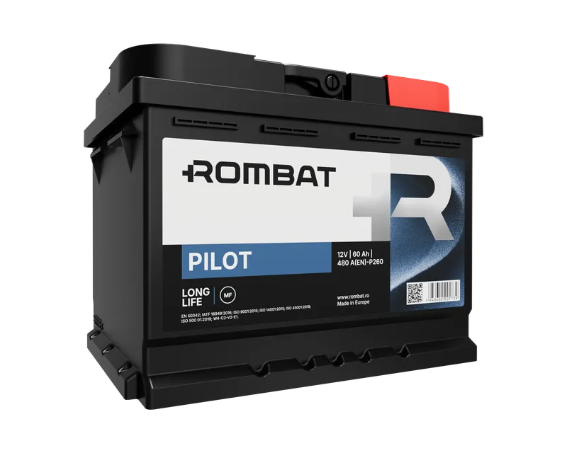 AKUMULATOR ROMBAT PILOT 12V60AH D+