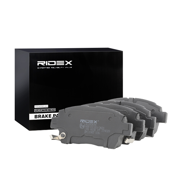 05P1062 PLOCKI PREDNI YARIS RIDEX 402B0698