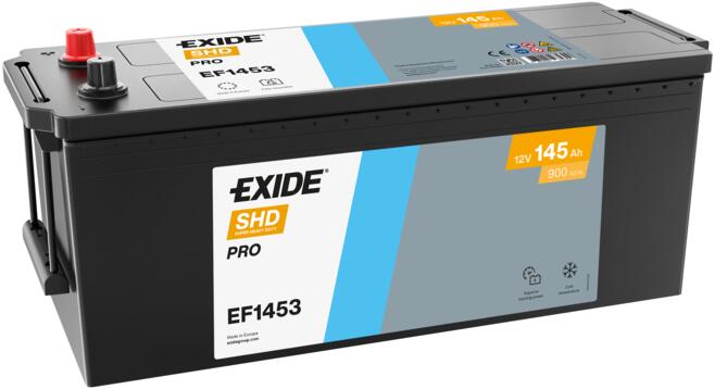 AKUMULATOR EXIDE 12V145AH PROFESIONAL POWER EF1453