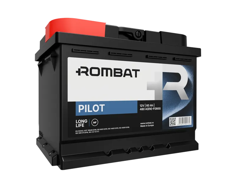 AKUMULATOR ROMBAT PILOT 12V60AH L+