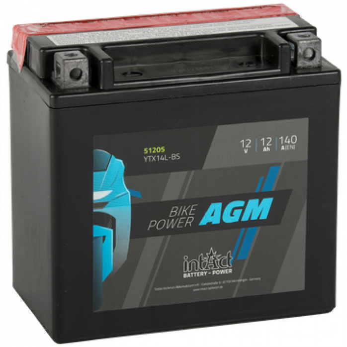 AKUMULATOR INTACT AGM 12V12AH YTX14L-BS 51205 
