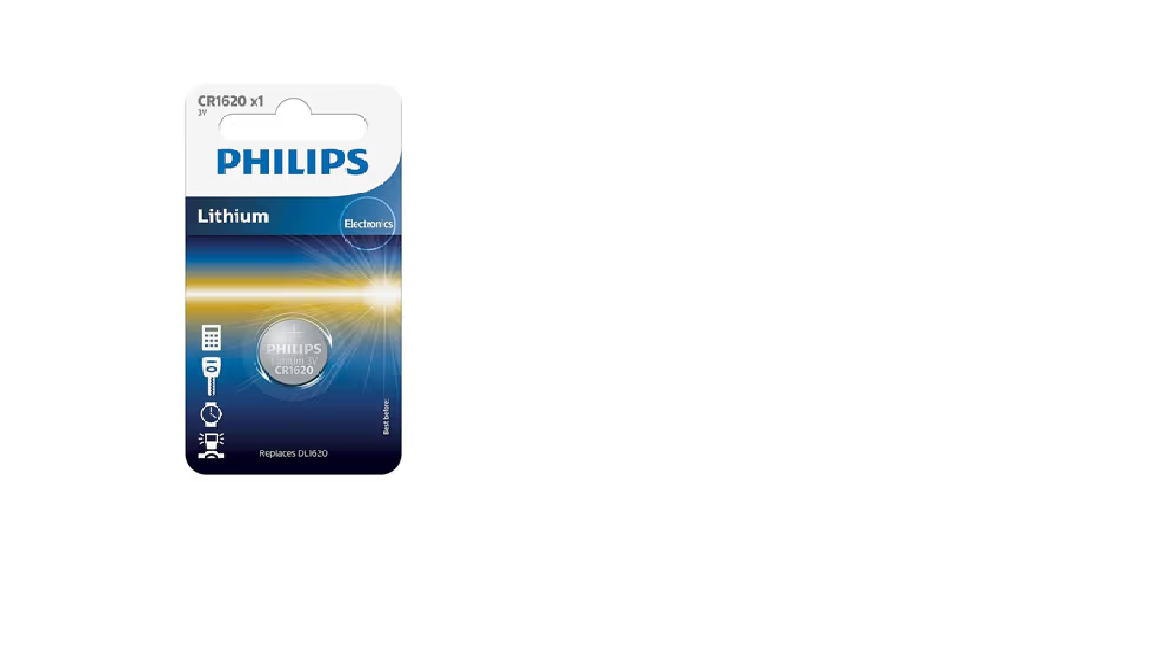 BATERIJA PHILIPS MINI LITIUM 1 CR1620 106130