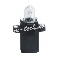 SIJALICA 12V1.2W SO FASONKA CRNA MTECH Z53