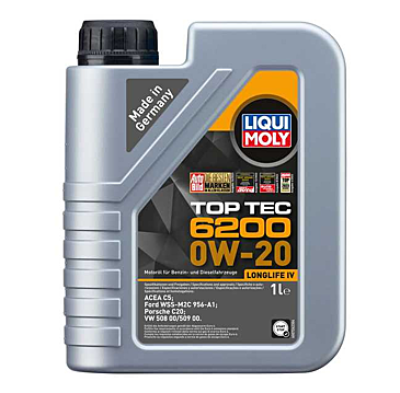 LIQUI MOLY 0W20 1/1 TOP TEC 6200 20787
