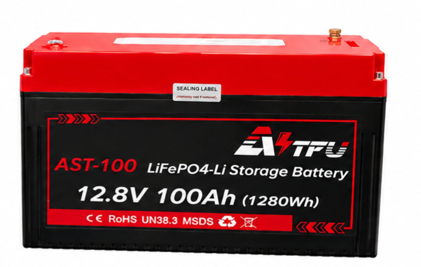 AKUMULATOR SOLAR 12V100A LITIUM SOLMAX 12.8V100AH LIFE PRO4