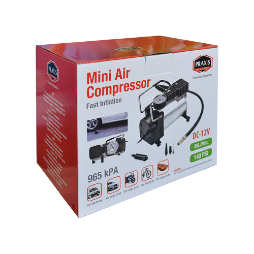 KOMPRESOR METALEN 140PSI PRAXIS 061018