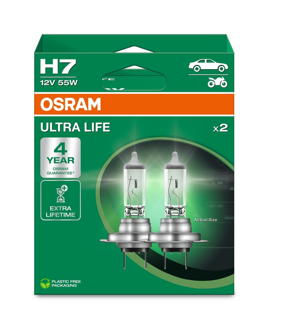 SIJALICA H7 12V OSRAM ULTRA LIFE SIJALICA 64210ULT-2HB