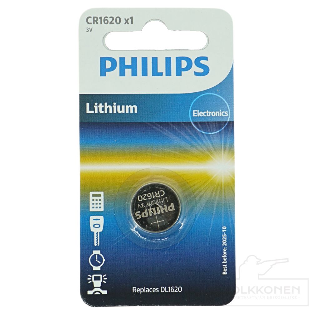 BATERIJA PHILIPS MINI LITIUM  CR2016 106161