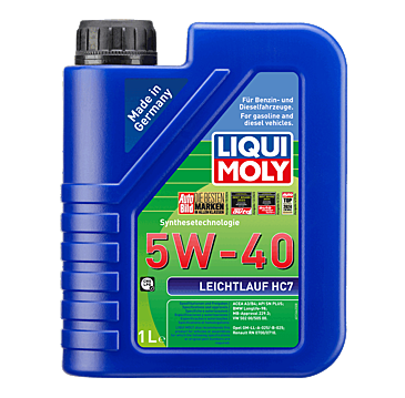 LIQUI MOLY 5W40 1/1 LEICHTLAUF HC7 2308