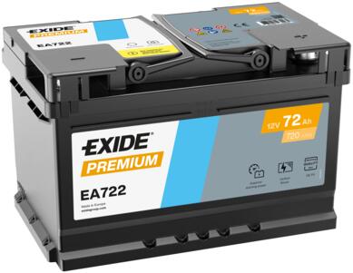 AKUMULATOR EXIDE 12V72 AH PREMIUM