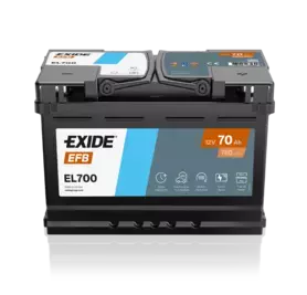 AKUMULATOR EXIDE 12V70 EFB EL700