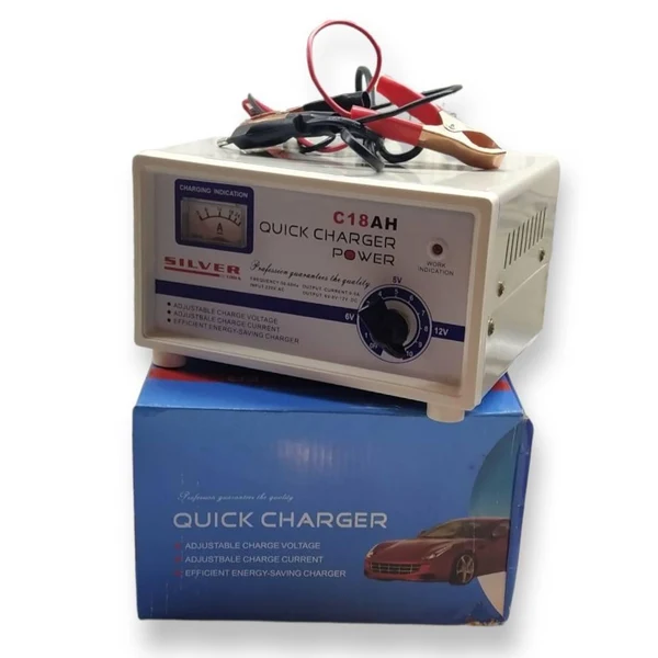 POLNAC ZA AKUMULATOR QUICK CHARGER 6V 8V 12V 18AH