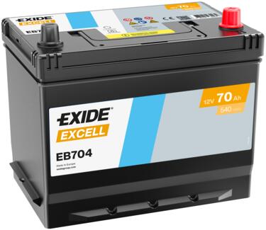 AKUMULATOR EXIDE 12V70 JIS DESEN