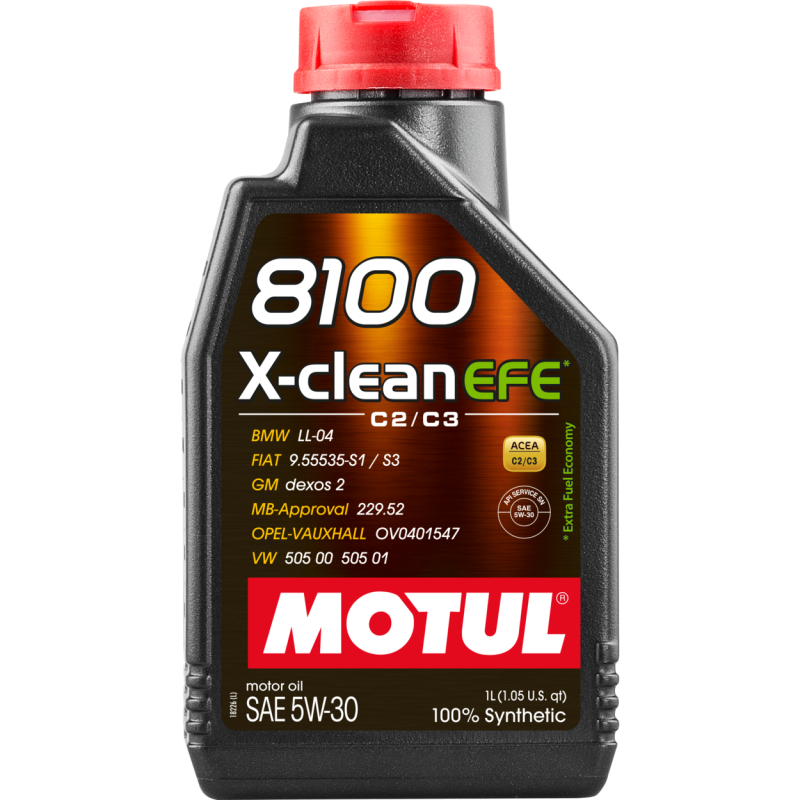 MOTUL 5W30 8100 X-CLEAN EFE 1/1 109470