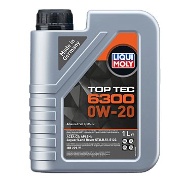 LIQUI MOLY 0W20 1/1 TOP TEC 6300 21216