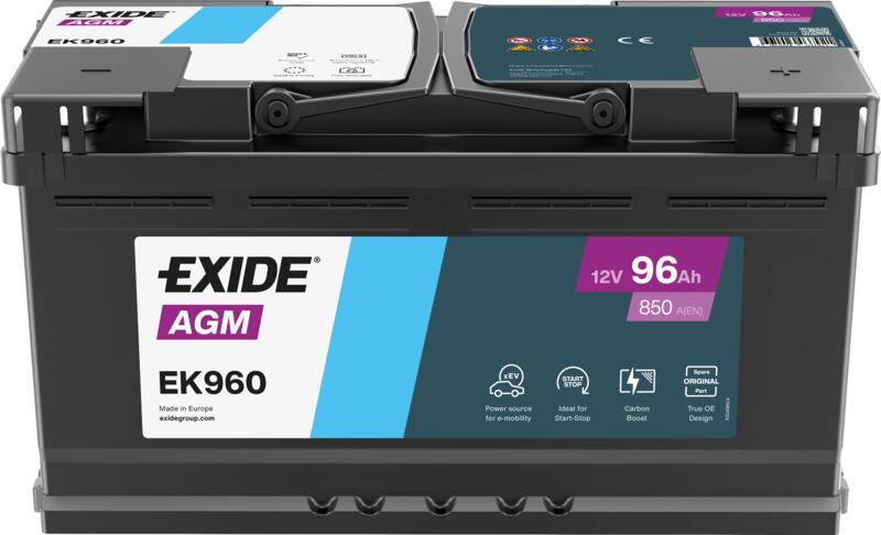 AKUMULATOR EXIDE 12V96Ah AGM