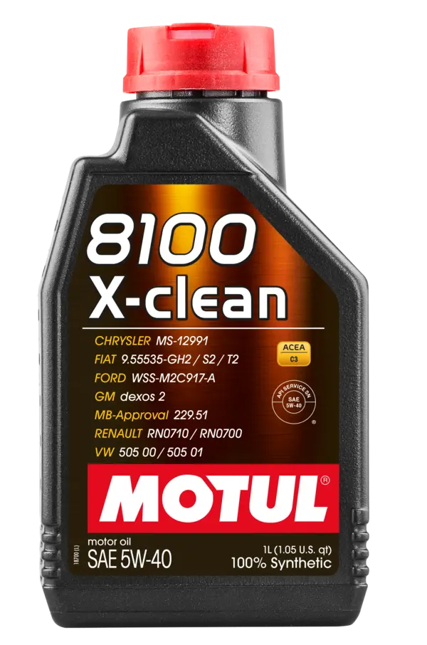 MOTUL 5W40 8100 X-CLEAN 1/1 102786