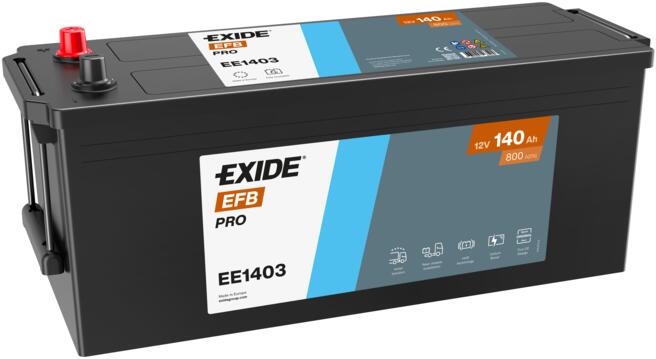 AKUMULATOR EXIDE 12V140AH EFB EE1403