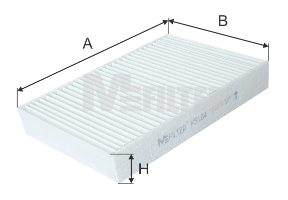 O808 FILTER POLEN MERCEDES K1438 MFILTER K9184