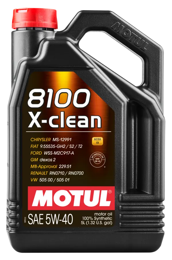 MOTUL 5W40 8100 X-CLEAN 5/1 102051